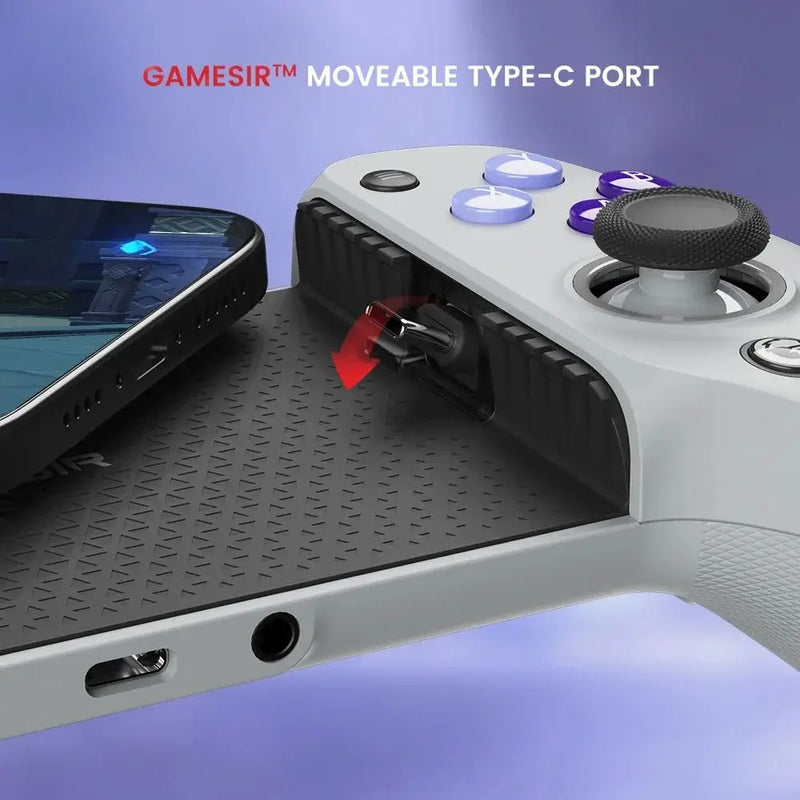 GameSir G8 Galileo Gamepad android For PS4, PS5 Controller Mobile Phone Controller Hall Effect Stick For iPhone 15 Android