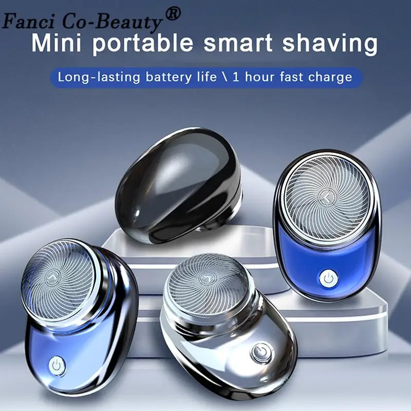 Barbeador Portatel Razor Man Travel Attire Wet And Dry USB Rechargeable Shaver TypeC Charging Mini Shaving Machine for Men