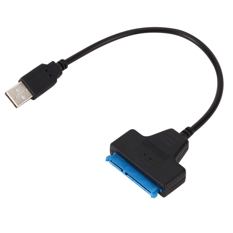 USB 2.0 SATA 3 Cable Sata To USB 2.0 Adapter Up To 6 Gbps Support 2.5 Inch External HDD SSD Hard Drive 22 Pin Sata III Cable