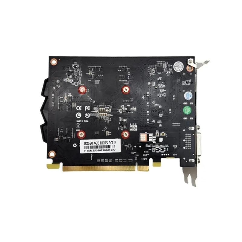SOYO Graphics Card AMD GPU Radeon RX 550 4G GDDR5 128Bit 14nm Computer PC RX550 PCI-E 3.0 Gaming Video Cards Full New