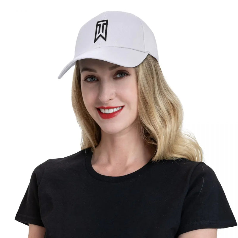 Tiger Boné de beisebol para homens e mulheres, chapéu do camionista madeiras ajustáveis, moda ao ar livre