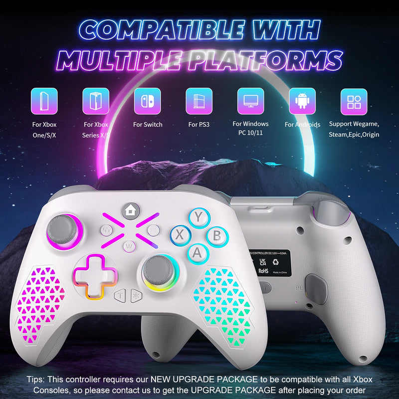 Gaming Gamepad For Xbox Series X,S,Xbox One Controle PC With 650mah Battery Wireless Controller Multi-Function Joystick