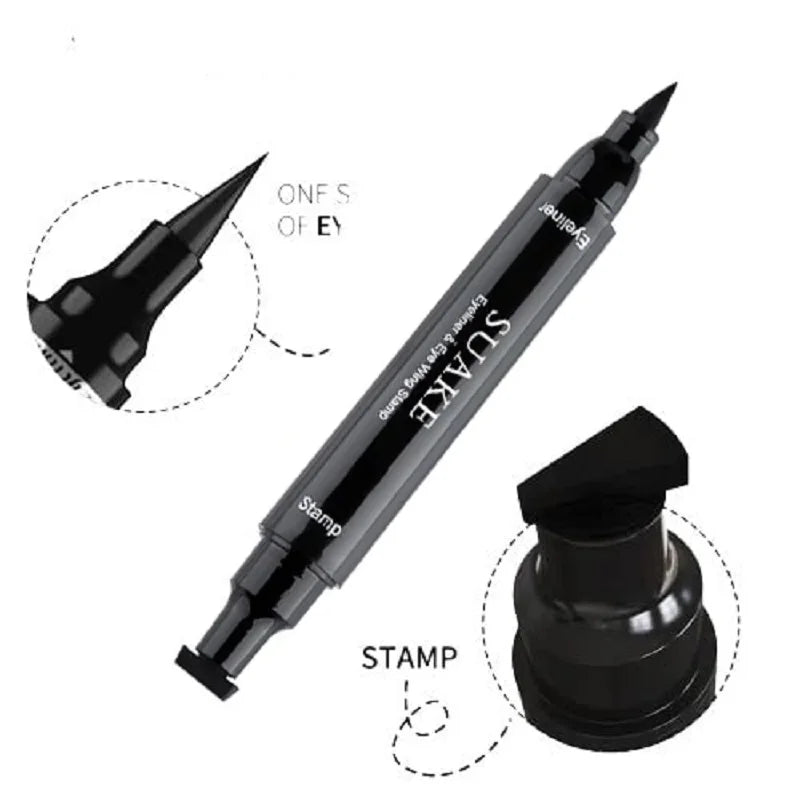2 In1 Stamp Eyeliner korean make up Waterproof Eye liner maquillajes para mujer Beauty For Women Cosmetics Makeup Products