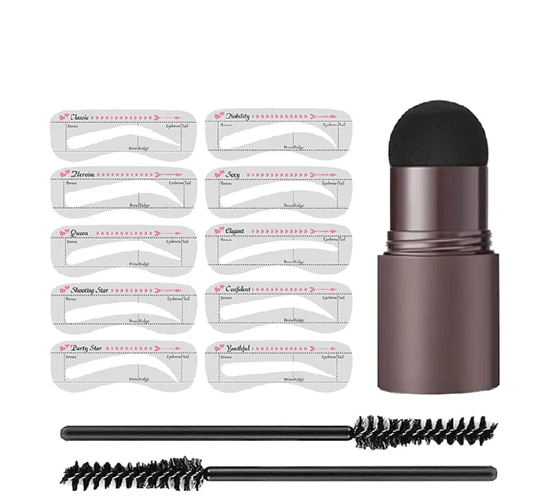 makeup products Eyebrow Stamp Shaping Kit Set maquiagem Hairline Enhance Make-up for women 화장품 maquillage femme